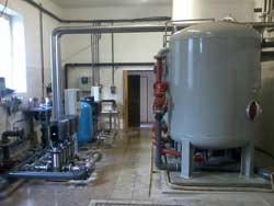 Automatická tlaková stanice