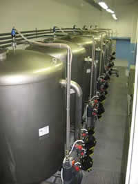 Tlakové filtry na odstranění železa a manganu