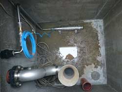 Vystrojení čerpací jímky